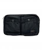 PORTERポーター）の古着「TANKER  WAIST BAG」｜ブラック