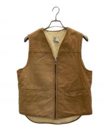 CarHartt（カーハート）の古着「ダックべスト」｜ブラウン