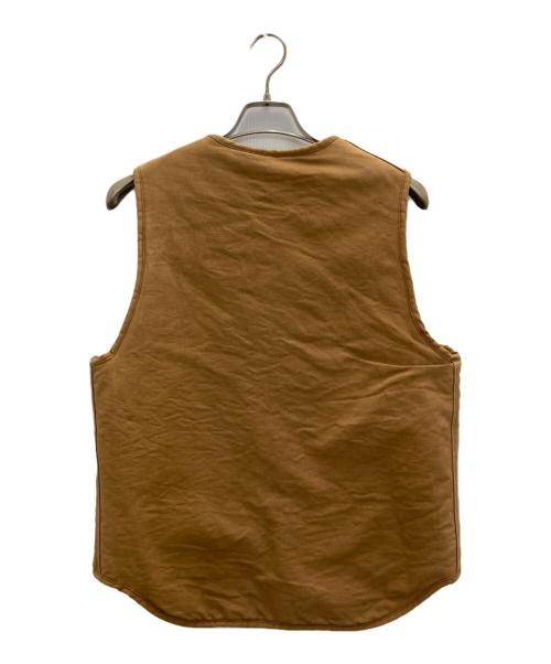 CarHartt（カーハート）CarHartt (カーハート) ダックべスト ブラウン サイズ:Ｍの古着・服飾アイテム