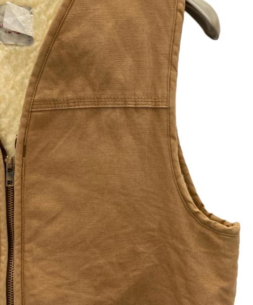 CarHartt（カーハート）CarHartt (カーハート) ダックべスト ブラウン サイズ:Ｍの古着・服飾アイテム