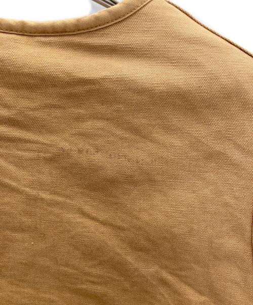 CarHartt（カーハート）CarHartt (カーハート) ダックべスト ブラウン サイズ:Ｍの古着・服飾アイテム