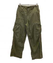 NIGEL CABOURN（ナイジェルケーボン）の古着「アーミーカーゴパンツ」｜オリーブ