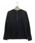G-STAR RAW（ジースターロゥ）の古着「Structured Tweeter Grandad T-Shirt」｜ブラック