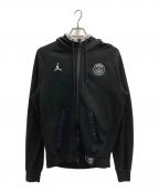 NIKE×Paris Saint-Germainナイキ×パリサンジェルマン）の古着「ジップパーカー」｜ブラック