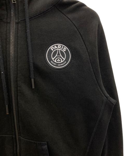 NIKE（ナイキ）NIKE (ナイキ) PARIS SAINT-GERMAIN (パリサンジェルマン) ジップパーカー ブラック サイズ:Sの古着・服飾アイテム