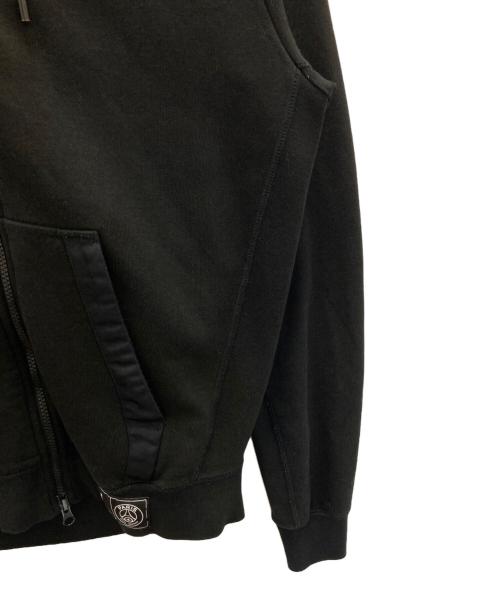 NIKE（ナイキ）NIKE (ナイキ) PARIS SAINT-GERMAIN (パリサンジェルマン) ジップパーカー ブラック サイズ:Sの古着・服飾アイテム