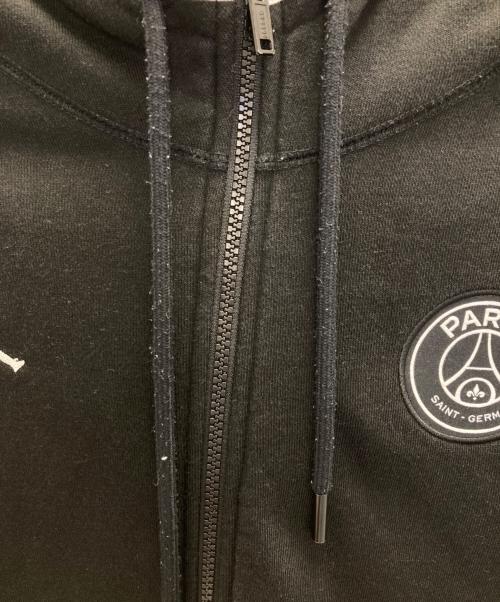 NIKE（ナイキ）NIKE (ナイキ) PARIS SAINT-GERMAIN (パリサンジェルマン) ジップパーカー ブラック サイズ:Sの古着・服飾アイテム