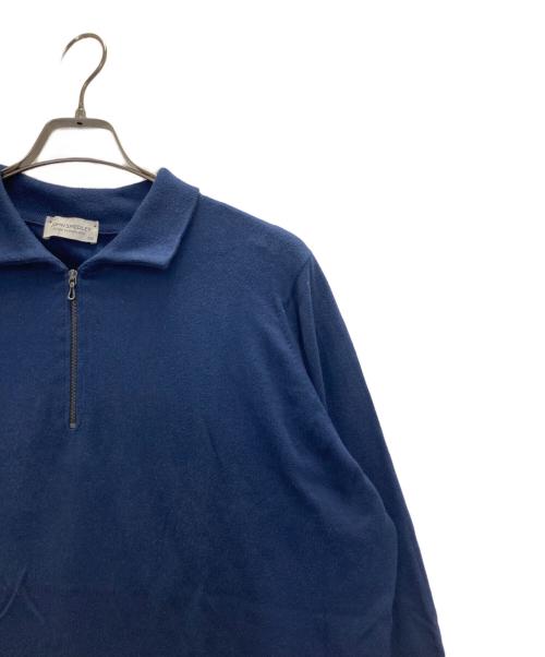 JOHN SMEDLEY（ジョンスメドレー）JOHN SMEDLEY (ジョンスメドレー) ハーフジップニット ネイビー サイズ:XXLの古着・服飾アイテム