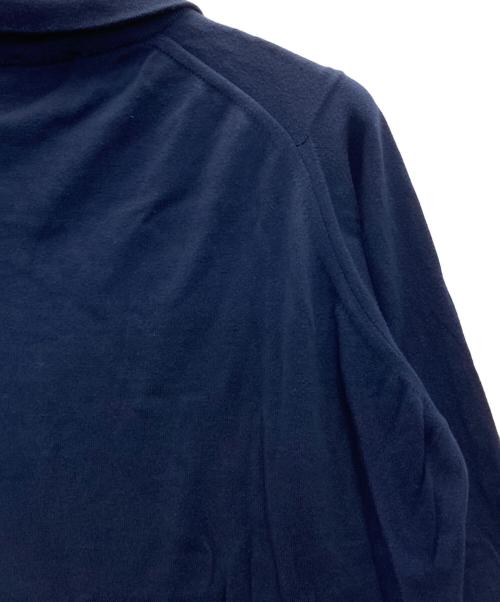 JOHN SMEDLEY（ジョンスメドレー）JOHN SMEDLEY (ジョンスメドレー) ハーフジップニット ネイビー サイズ:XXLの古着・服飾アイテム