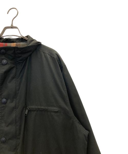 Eddie Bauer（エディーバウアー）Eddie Bauer (エディーバウアー) 裏地チェックシェルジャケット ブラック サイズ:XLの古着・服飾アイテム