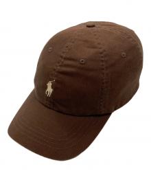POLO RALPH LAUREN（ポロ・ラルフローレン）の古着「キャップ」｜ブラウン