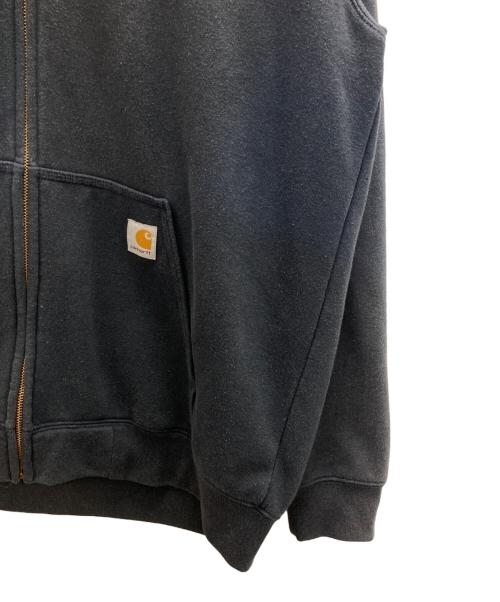CarHartt（カーハート）CarHartt (カーハート) ジップパーカー ネイビー サイズ:XLの古着・服飾アイテム