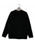 TOMORROW LAND tricot (トゥモローランド トリコ) ポリエステルミラノリブ Vネックデザインカーディガン ブラック サイズ:Ｍ：6000円