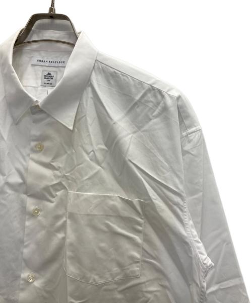 URBAN RESEARCH（アーバンリサーチ）URBAN RESEARCH (アーバンリサーチ) THOMAS MASON OVER SHIRTS ホワイト サイズ:Sの古着・服飾アイテム