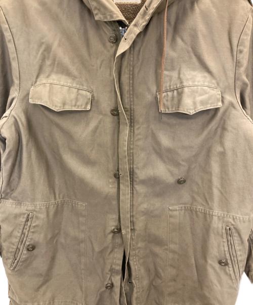 JEANS EXPRESS（ジーンズエクスプレス）JEANS EXPRESS (ジーンズエクスプレス) ボアライナー付モッズコート オリーブ サイズ:不明の古着・服飾アイテム