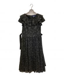 M'S GRACY（エムズグレイシー）の古着「総柄ワンピース」｜ブラック