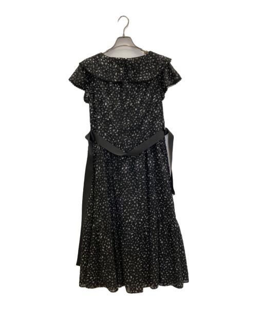 M'S GRACY（エムズグレイシー）M'S GRACY (エムズグレイシー) 総柄ワンピース ブラック サイズ:38の古着・服飾アイテム