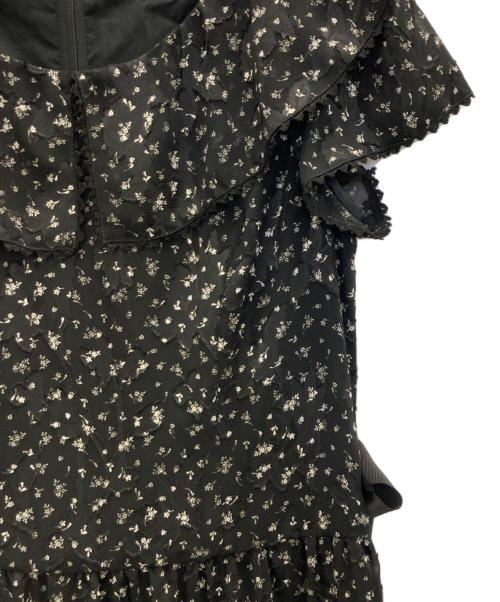 M'S GRACY（エムズグレイシー）M'S GRACY (エムズグレイシー) 総柄ワンピース ブラック サイズ:38の古着・服飾アイテム