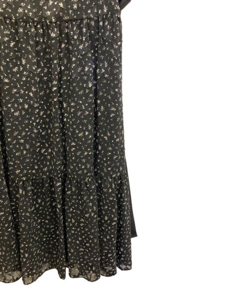 M'S GRACY（エムズグレイシー）M'S GRACY (エムズグレイシー) 総柄ワンピース ブラック サイズ:38の古着・服飾アイテム