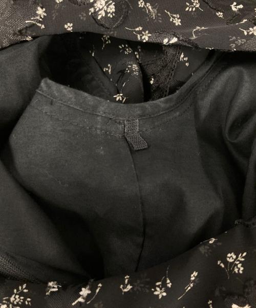 M'S GRACY（エムズグレイシー）M'S GRACY (エムズグレイシー) 総柄ワンピース ブラック サイズ:38の古着・服飾アイテム