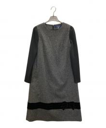 M'S GRACY（エムズグレイシー）の古着「長袖ワンピース」｜グレー
