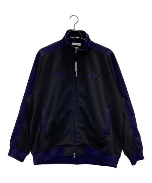 niko and（ニコアンド）niko and (ニコアンド) UMBRO (アンブロ) トラックジャケット グレー×パープル サイズ:L 未使用品の古着・服飾アイテム