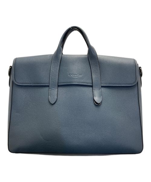 COACH（コーチ）COACH (コーチ) リバン・ポートフォリオ・ブリーフ ブルーの古着・服飾アイテム