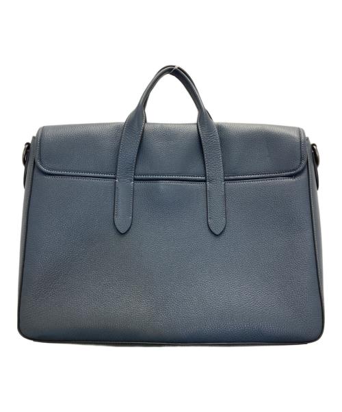 COACH（コーチ）COACH (コーチ) リバン・ポートフォリオ・ブリーフ ブルーの古着・服飾アイテム