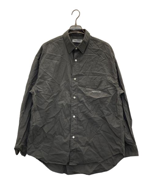 TIGHTBOOTH PRODUCTION（タイトブースプロダクション）TIGHTBOOTH PRODUCTION (タイトブースプロダクション) ドレスシャツ グレー サイズ:Lの古着・服飾アイテム