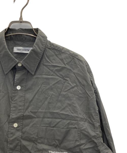 TIGHTBOOTH PRODUCTION（タイトブースプロダクション）TIGHTBOOTH PRODUCTION (タイトブースプロダクション) ドレスシャツ グレー サイズ:Lの古着・服飾アイテム