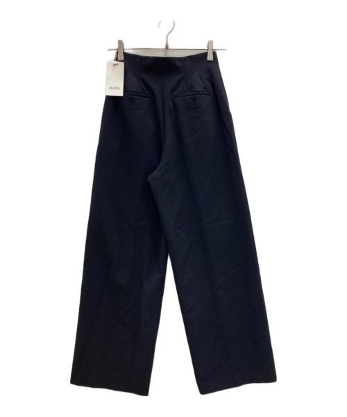 Snidel（スナイデル）Snidel (スナイデル) ハイウエストストレートパンツ ネイビー 未使用品の古着・服飾アイテム