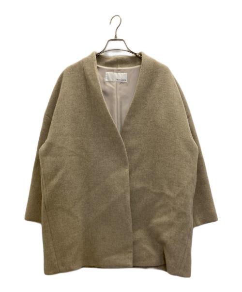 Whim Gazette（ウィムガゼット）Whim Gazette (ウィムガゼット) メリンプミドルコート ベージュ サイズ:FREEの古着・服飾アイテム
