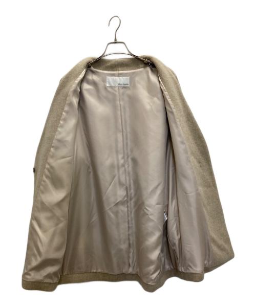 Whim Gazette（ウィムガゼット）Whim Gazette (ウィムガゼット) メリンプミドルコート ベージュ サイズ:FREEの古着・服飾アイテム
