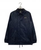 F.C.R.B.エフシーレアルブリストル）の古着「WIDE ARCH LOGO COACHES JACKET」｜インディゴ