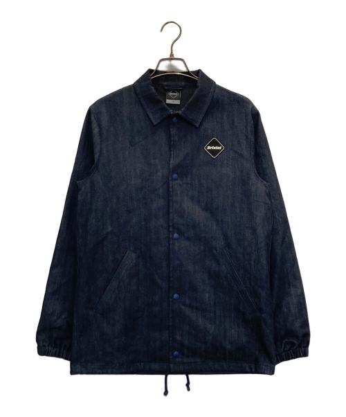 F.C.R.B.（エフシーレアルブリストル）F.C.R.B. (エフシーレアルブリストル) WIDE ARCH LOGO COACHES JACKET インディゴ サイズ:Sの古着・服飾アイテム