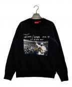 SUPREME×ANTIHEROシュプリーム×アンタイヒーロー）の古着「Pope Crewneck」｜ブラック