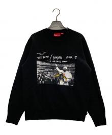 SUPREME×ANTIHERO（シュプリーム×アンタイヒーロー）の古着「Pope Crewneck」｜ブラック