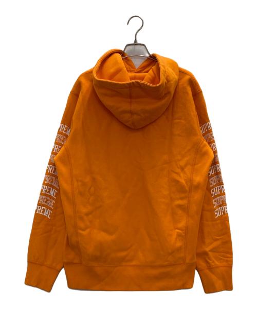 SUPREME（シュプリーム）SUPREME (シュプリーム) Sleeve Arc Hooded Sweatshirt オレンジ サイズ:Ｍの古着・服飾アイテム