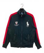 POLO RALPH LAURENポロ・ラルフローレン）の古着「トラックジャケット」｜ブラック
