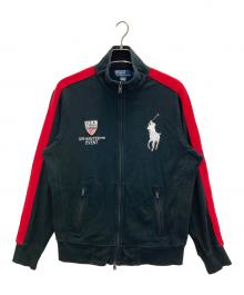 POLO RALPH LAUREN（ポロ・ラルフローレン）の古着「トラックジャケット」｜ブラック