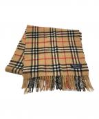 Burberry'sバーバリーズ）の古着「ノバチェックマフラー」｜ベージュ