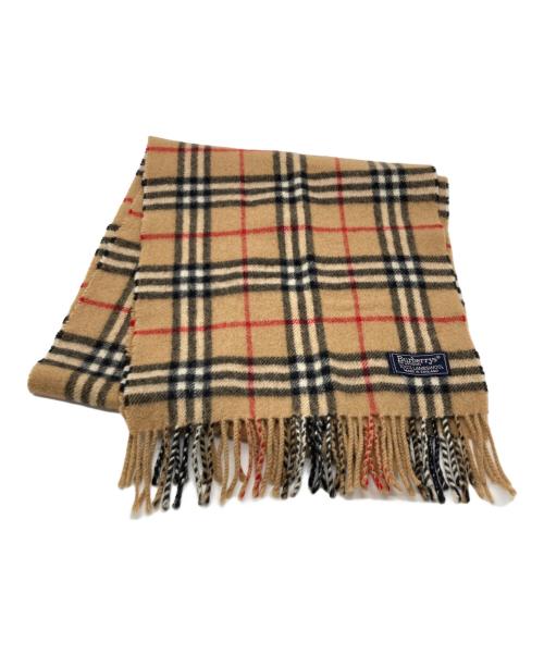 Burberry's（バーバリーズ）Burberry's (バーバリーズ) ノバチェックマフラー ベージュの古着・服飾アイテム