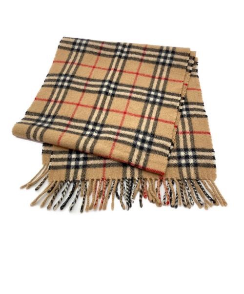 Burberry's（バーバリーズ）Burberry's (バーバリーズ) ノバチェックマフラー ベージュの古着・服飾アイテム