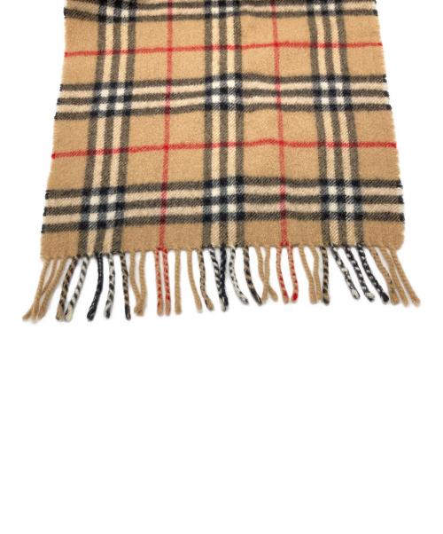 Burberry's（バーバリーズ）Burberry's (バーバリーズ) ノバチェックマフラー ベージュの古着・服飾アイテム