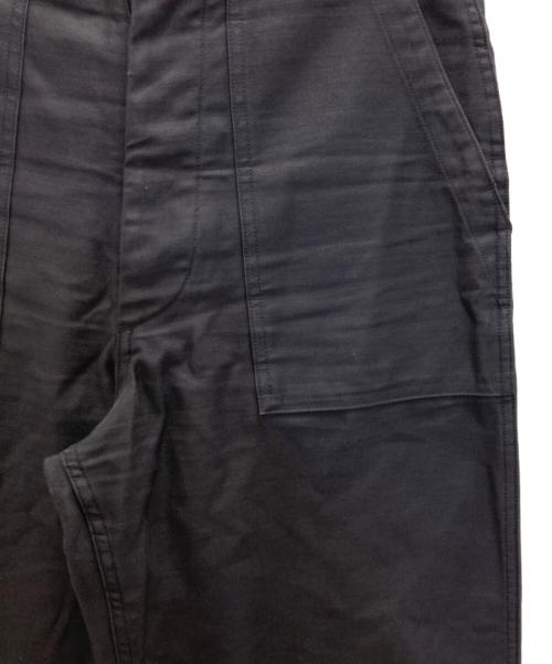 HYKE（ハイク）HYKE (ハイク) BACK SATIN BAKER PANTS ネイビー サイズ:5の古着・服飾アイテム