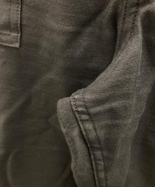 HYKE（ハイク）HYKE (ハイク) BACK SATIN BAKER PANTS ネイビー サイズ:5の古着・服飾アイテム