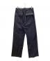 HYKE (ハイク) BACK SATIN BAKER PANTS ネイビー サイズ:5：10000円