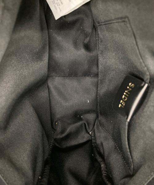 Snidel（スナイデル）Snidel (スナイデル) パフィーリボンバッグ ブラックの古着・服飾アイテム