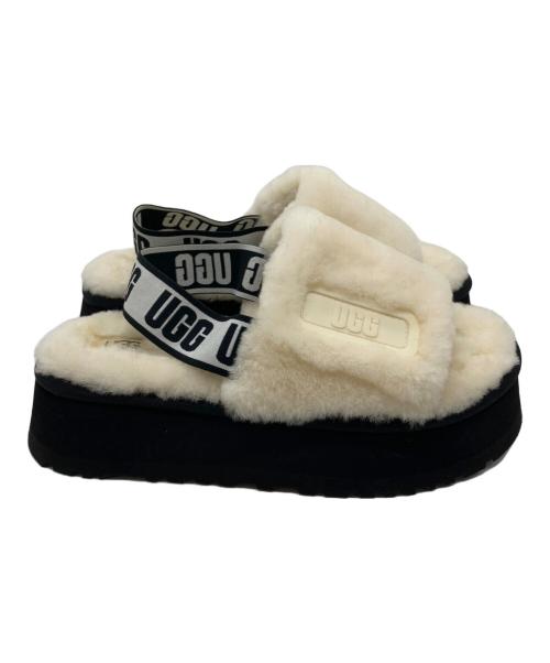 UGG（アグ）UGG (アグ) Disco Slide ホワイト サイズ:24㎝の古着・服飾アイテム