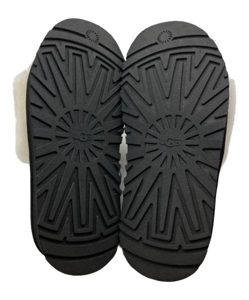 UGG（アグ）UGG (アグ) Disco Slide ホワイト サイズ:24㎝の古着・服飾アイテム